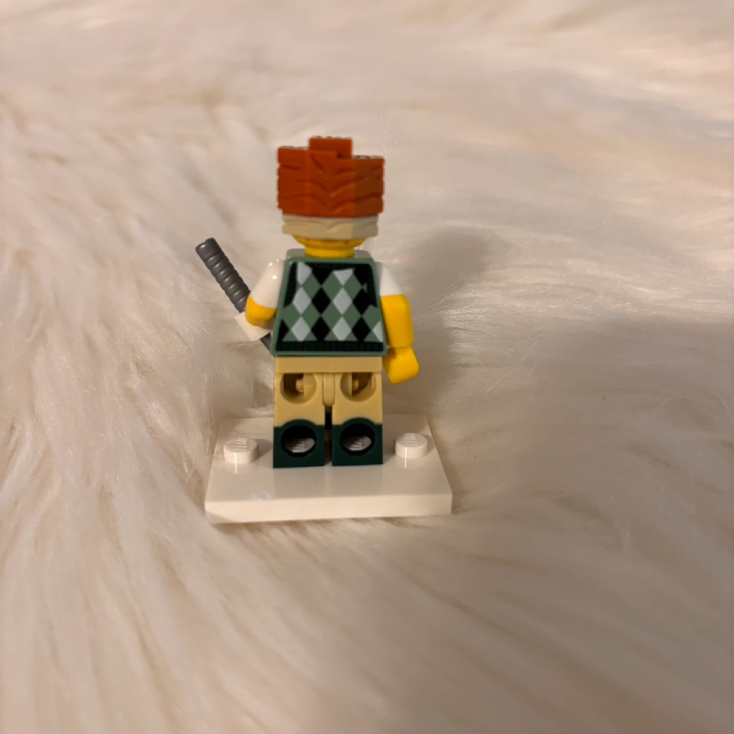 Lego Minifigure Lego Movie President Gone Golfing - photo 2