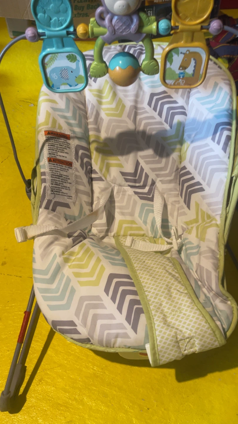 Fisher-Price Baby Bouncer Seat with Toy Bar - photo 3