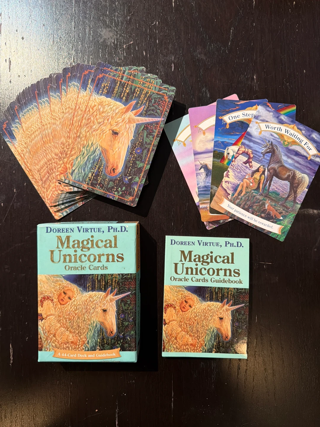 Unicorn Oracle Cards Deck & Guidebook