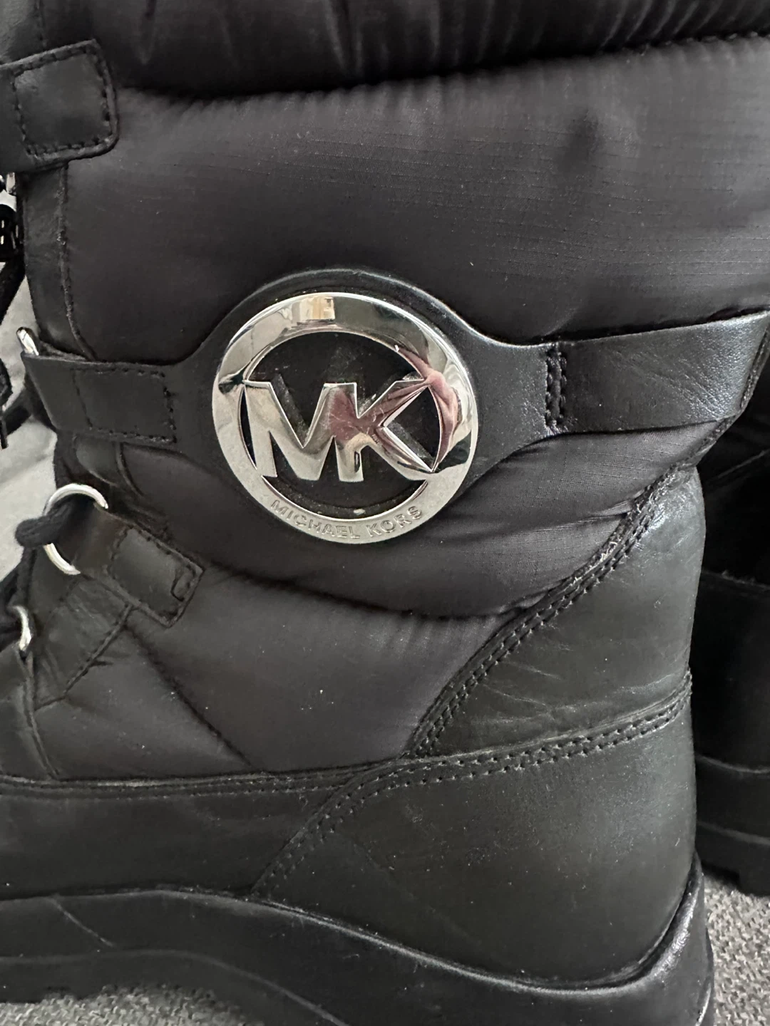 Bottes Michael Kors noires femme - grandeur 7 - photo 4