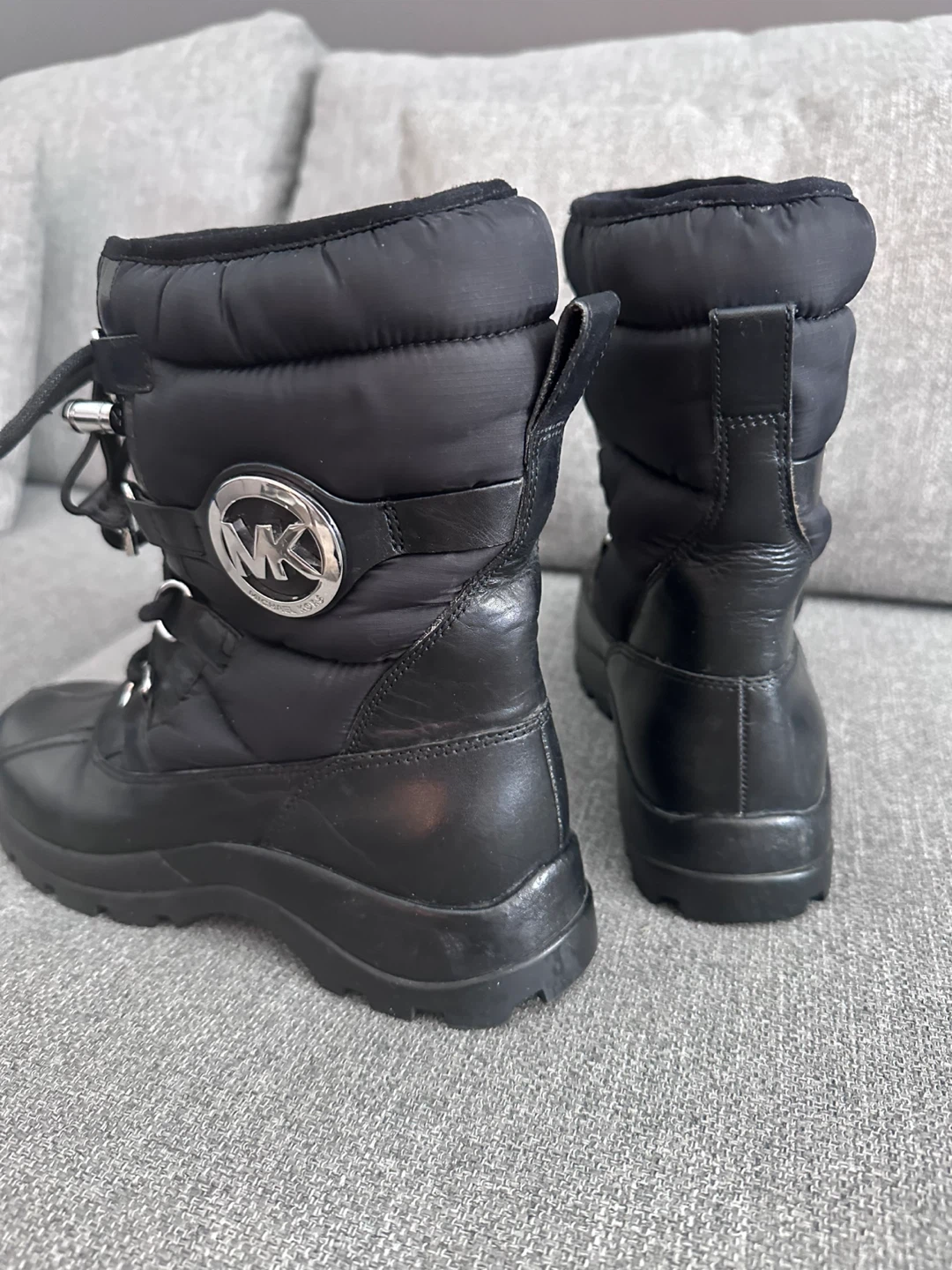 Bottes Michael Kors noires femme - grandeur 7 - photo 3