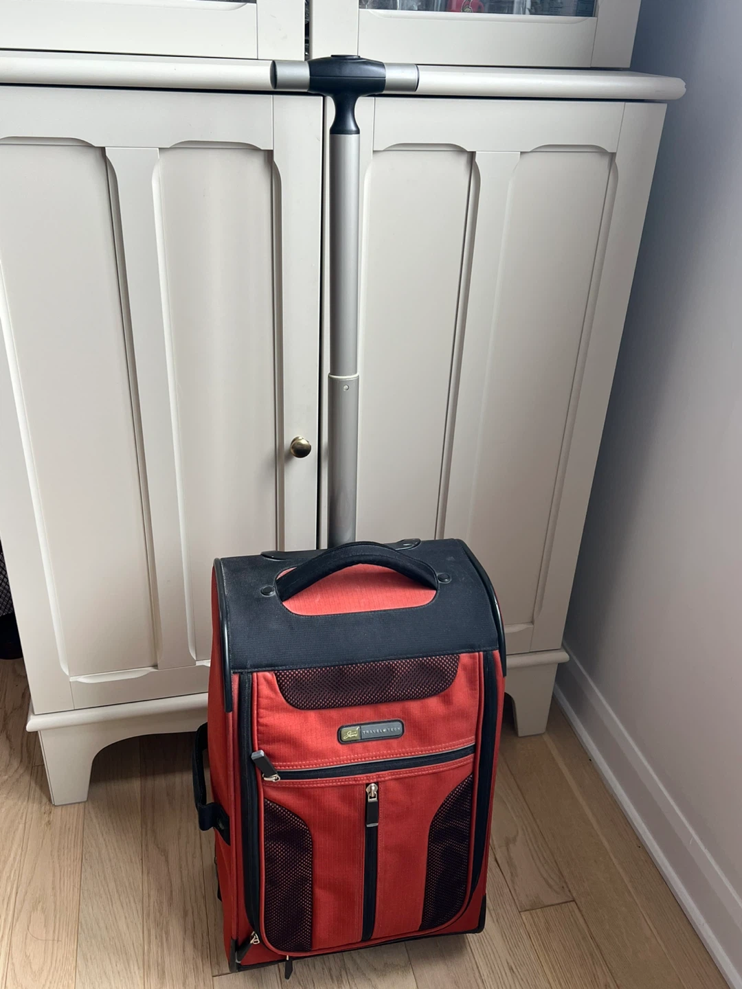 Travel Tech Orange Carry-On Rolling Luggage - photo 5