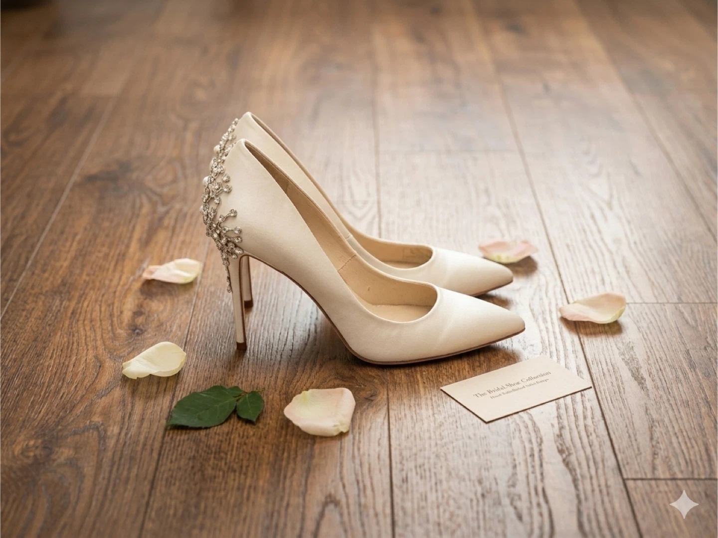Wedding shoes Vince Camuto Satin with Crystal Embellishment - photo 2