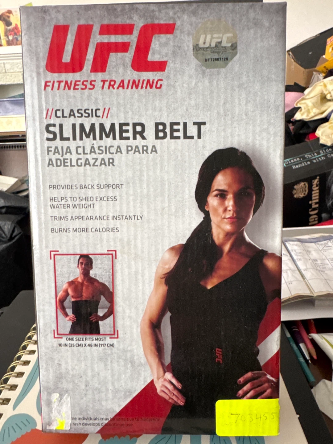 UFC Fitness Training Classic Slimmer Belt
