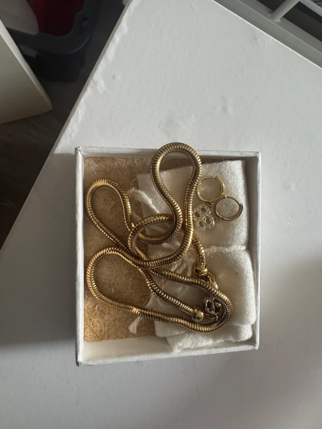 Jenny Bird Russo Chain Necklace and Earrings Set - Gold - photo 2