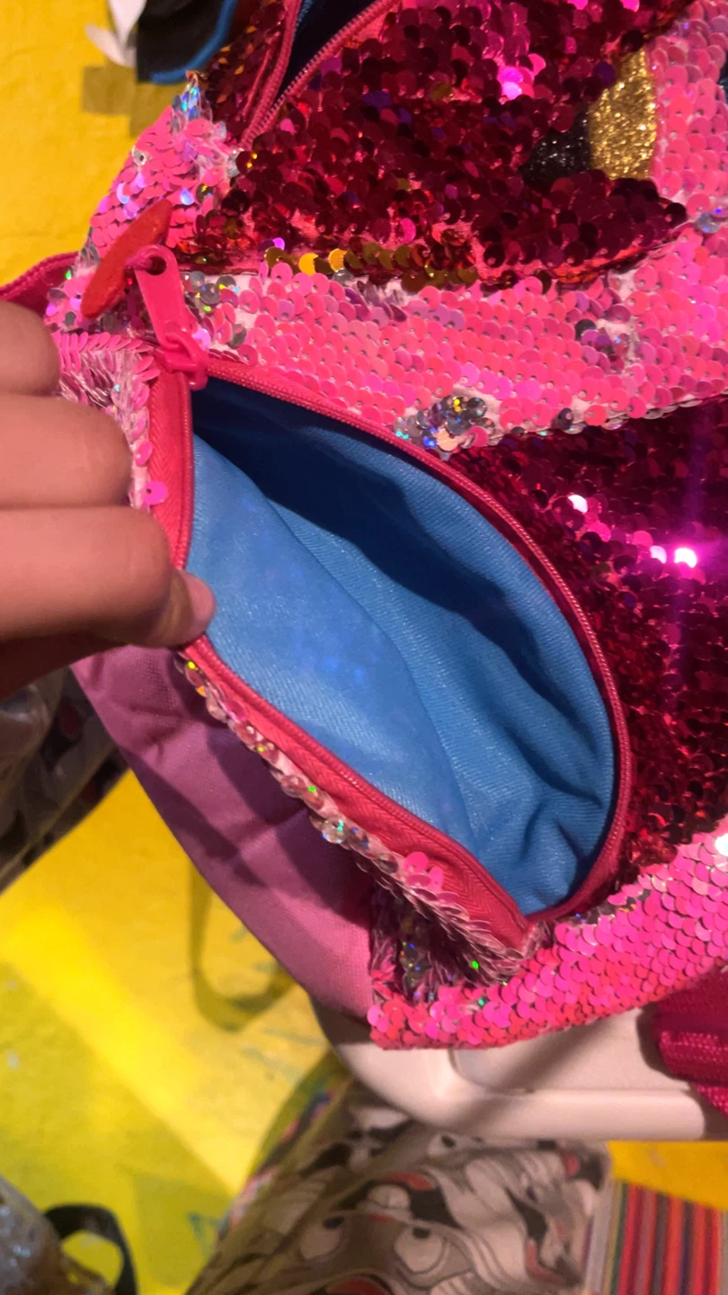 Ty Beanie Boo Backpack Pink Sequin Flamingo - photo 4