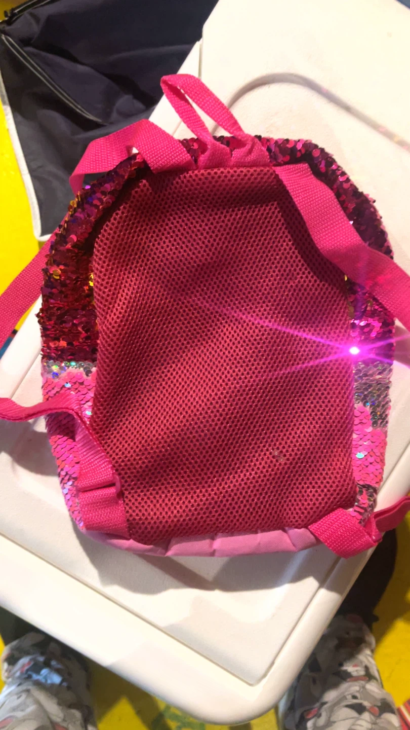Ty Beanie Boo Backpack Pink Sequin Flamingo - photo 2