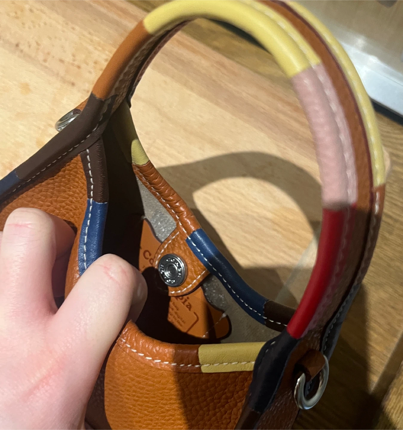 Coach Mini Ergo Bag in Cobblestone Leather - photo 4
