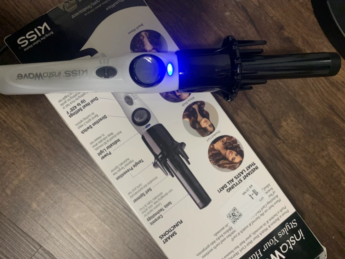 KISS Instawave Deluxe Automatic Hair Curler - photo 2