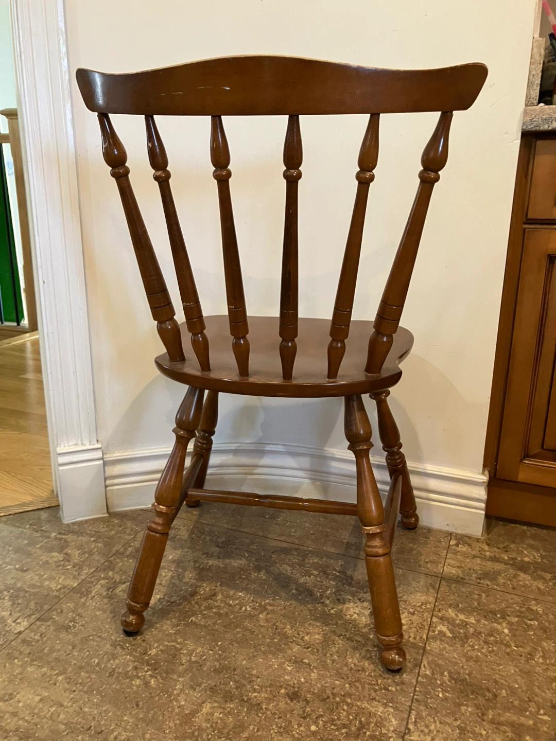 Wooden Kitchen Chair - photo 3