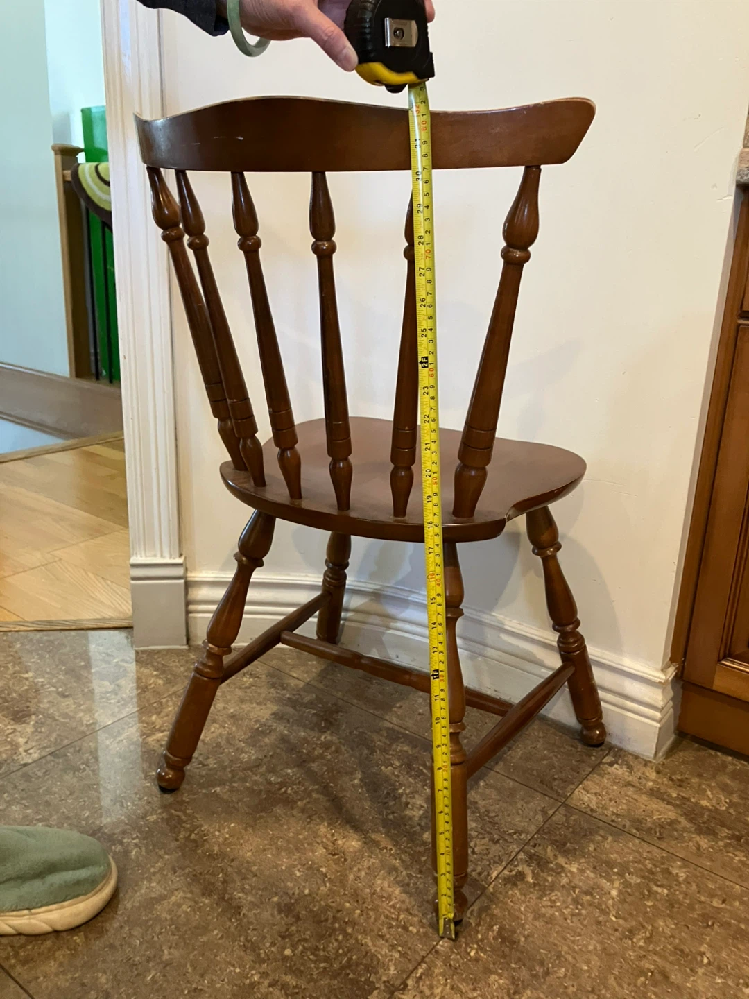 Wooden Kitchen Chair - photo 2
