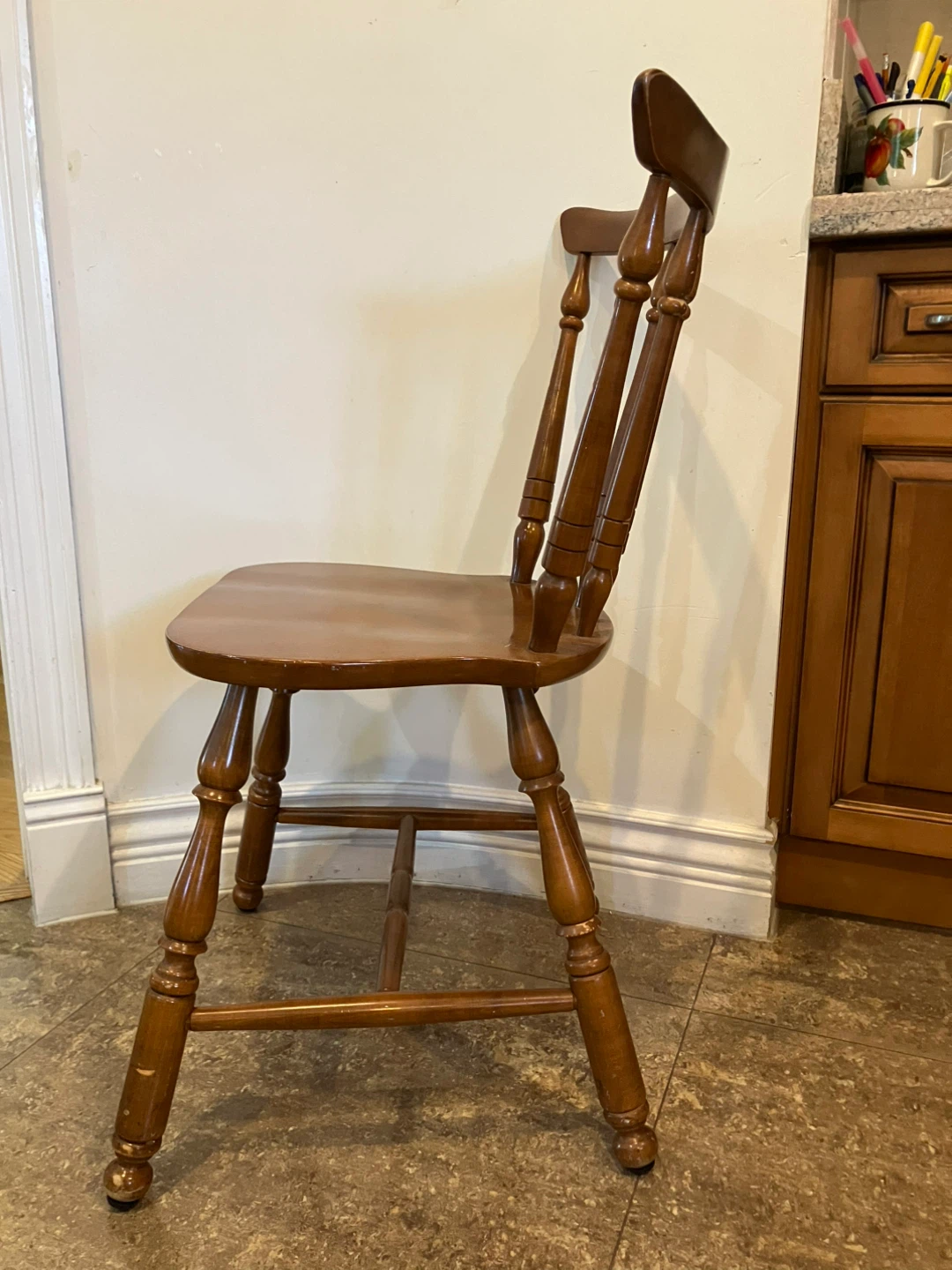 Wooden Kitchen Chair - photo 4