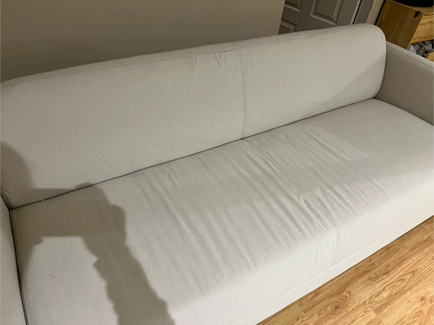 IKEA LINANÄS 3-Seater Sofa - Vissle Beige - photo 4