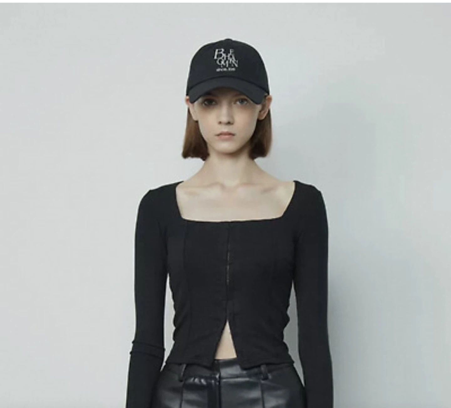 Brand new Black Long Sleeve Corset Top
