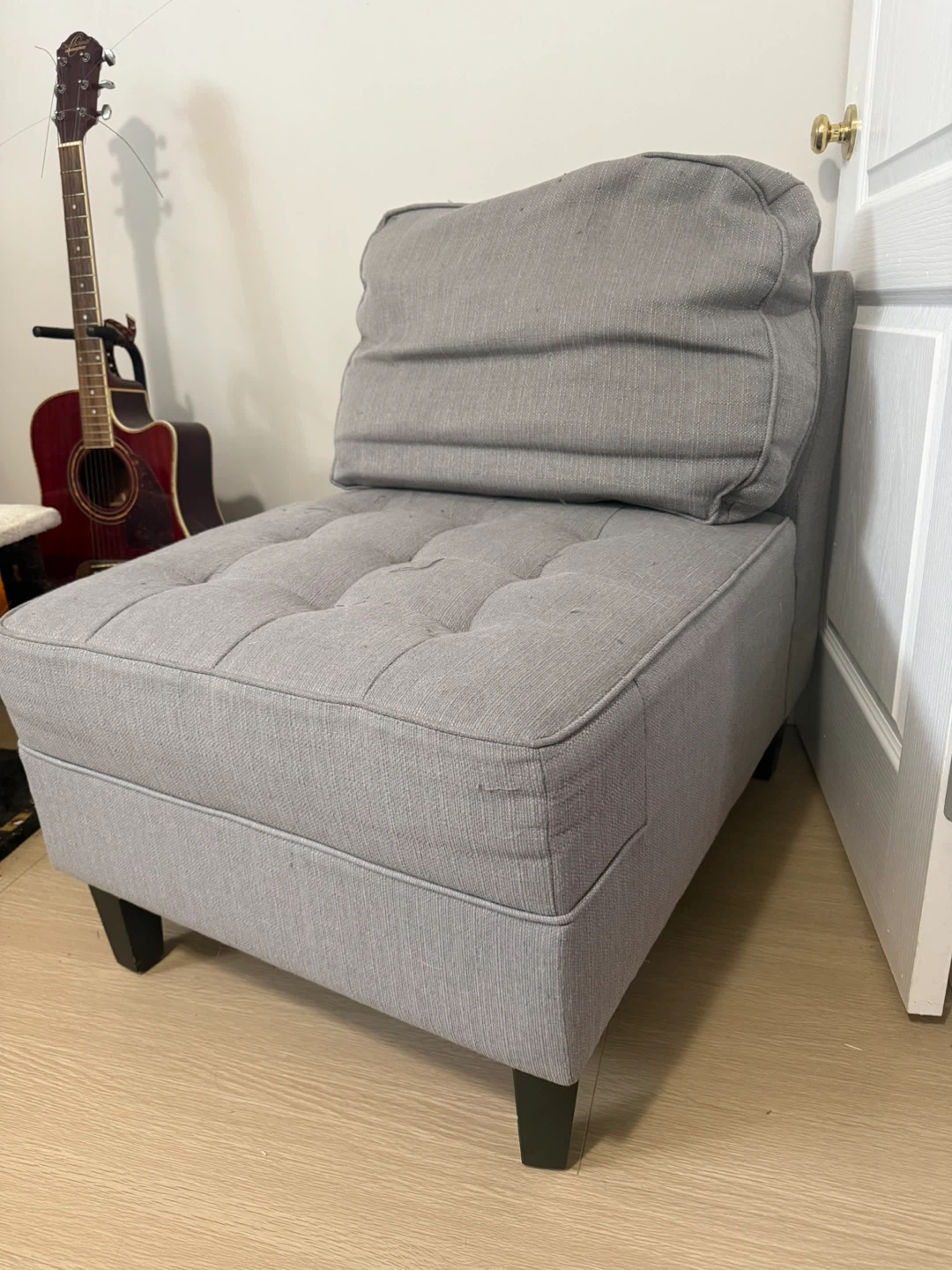 Grey Accent Chair