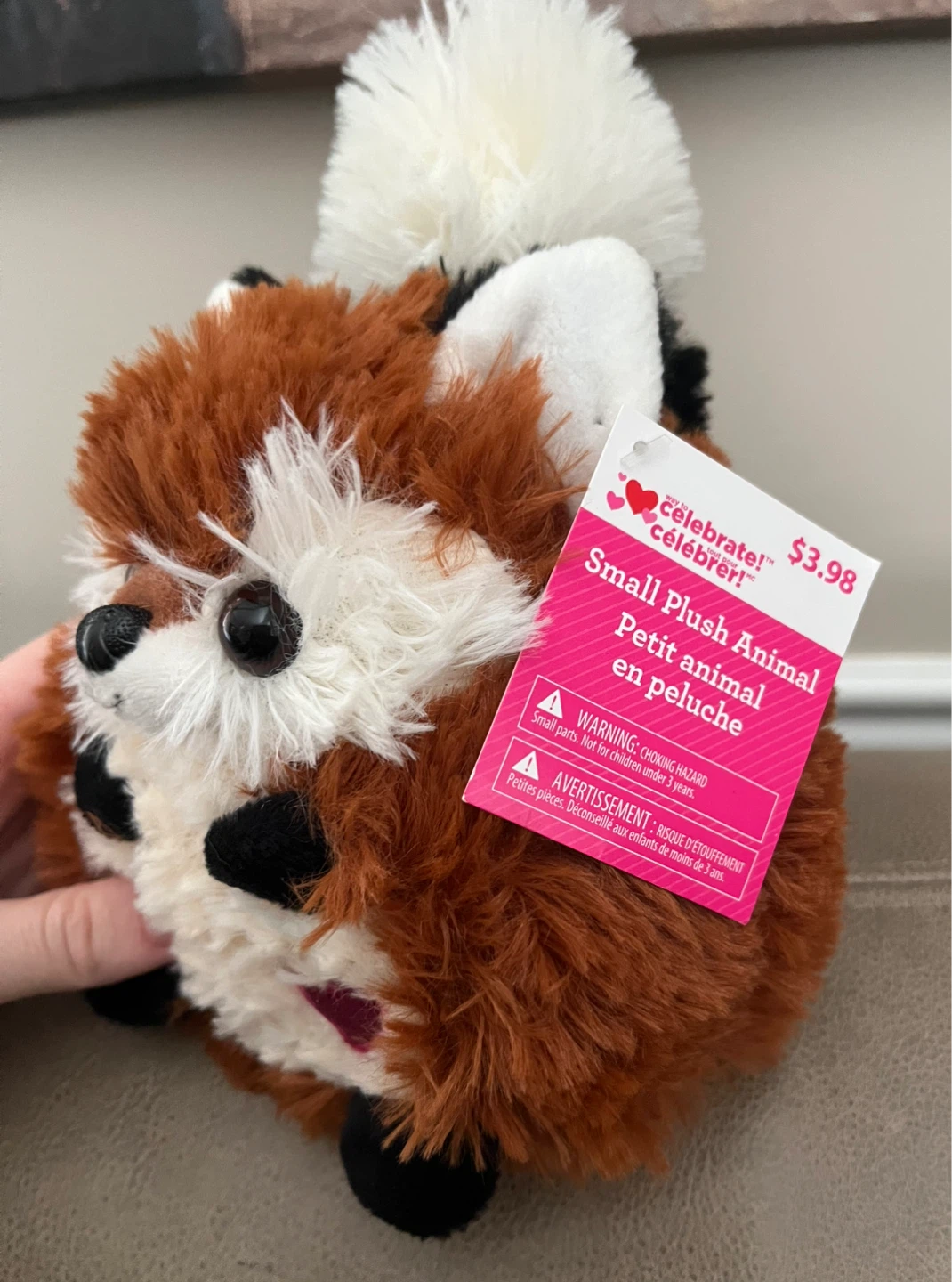 🆕Celebrate! Small Plush Fox Animal - photo 2