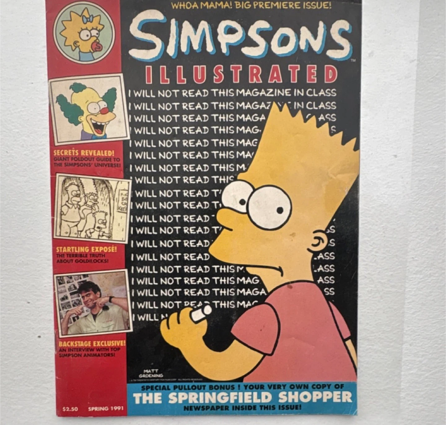 The Simpsons Illustrated Magazine - Spring 1991