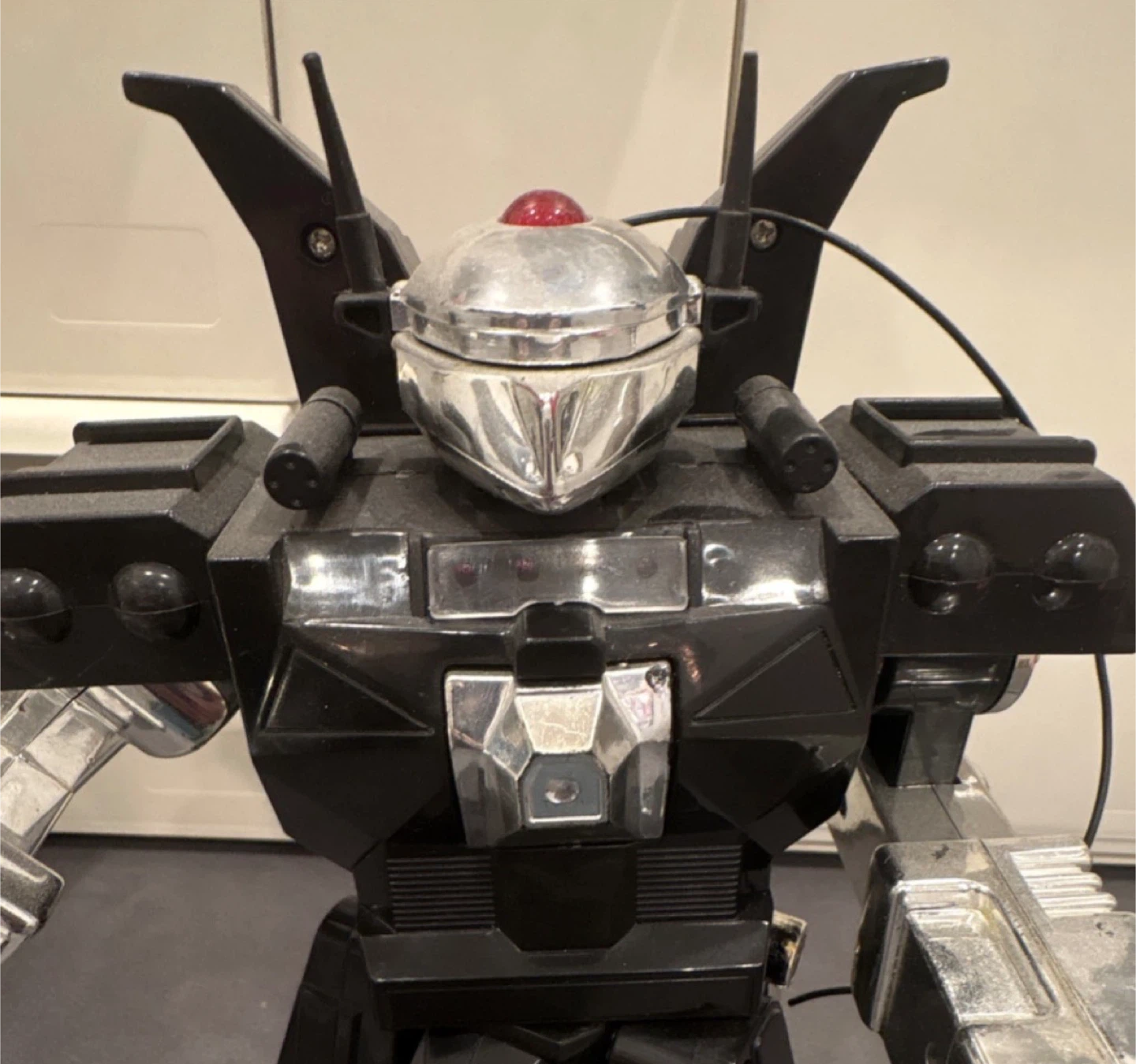 Vintage Black Robot Toy - photo 2