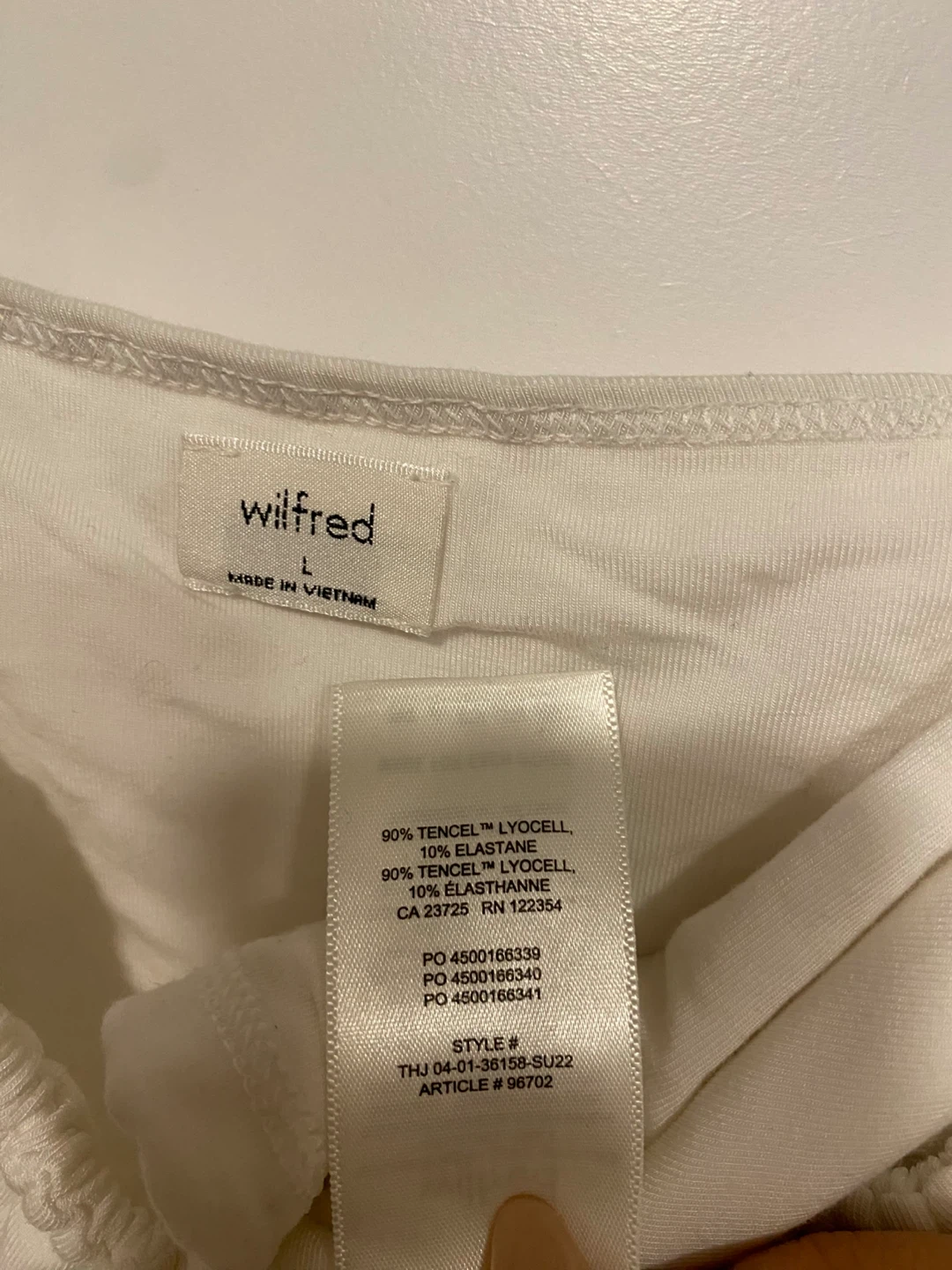 Aritzia Wilfred Courtyard Tank Top - L - photo 5