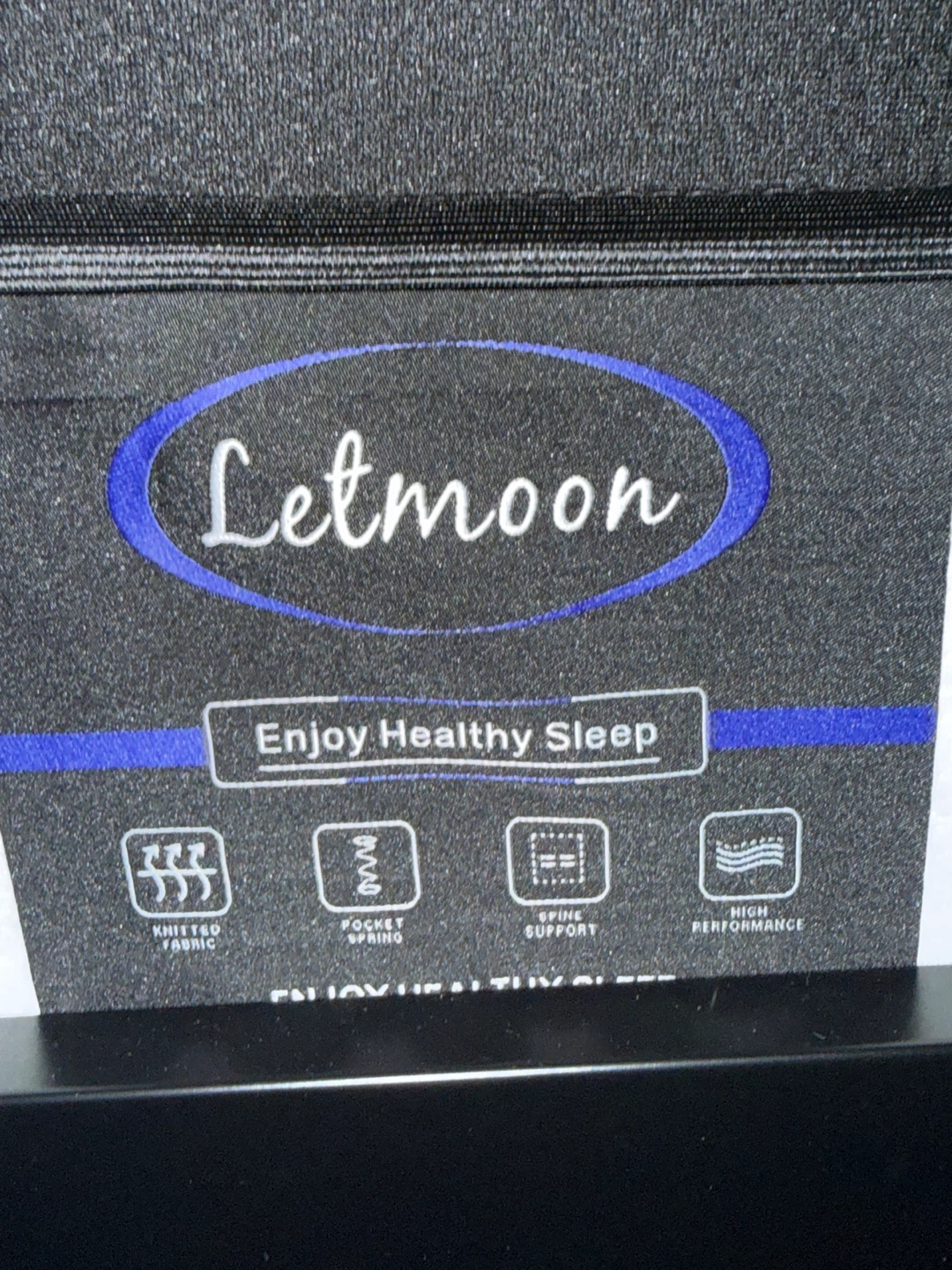 Full bed frame and full Mattress (brand new) - photo 4