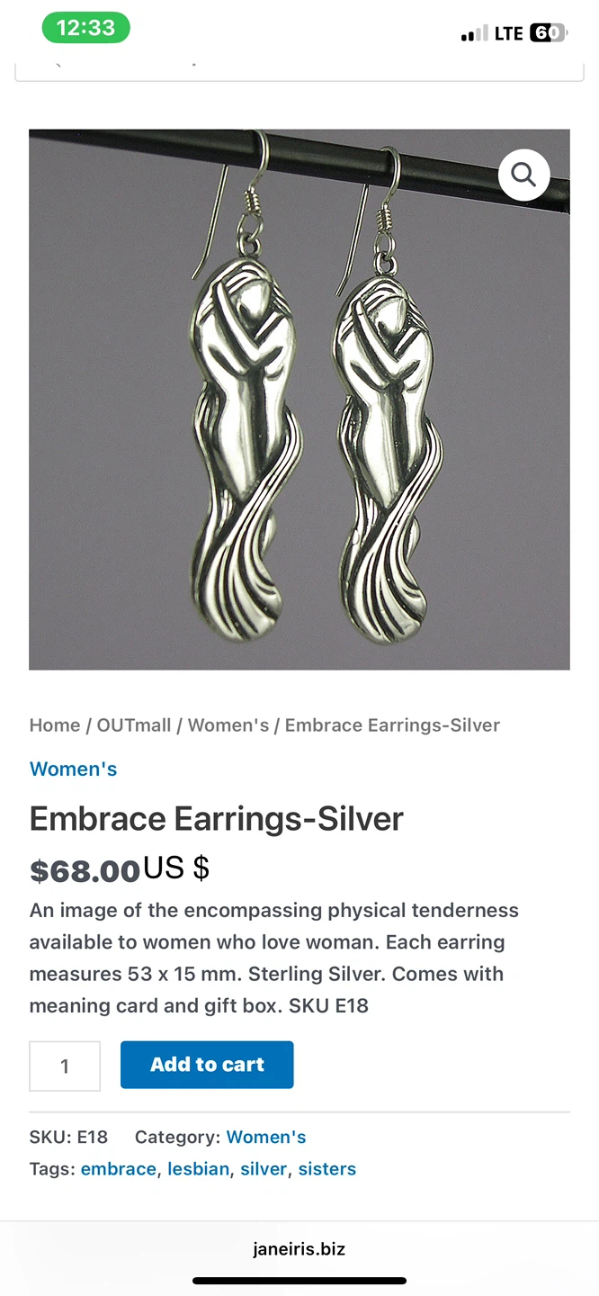 Embrace Earrings - Sterling Silver - photo 3