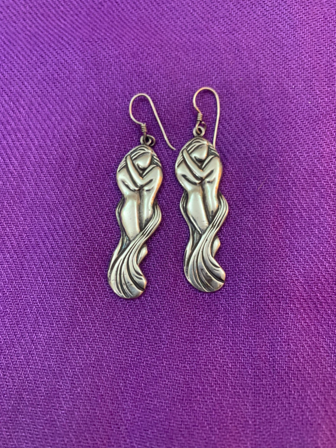 Embrace Earrings - Sterling Silver