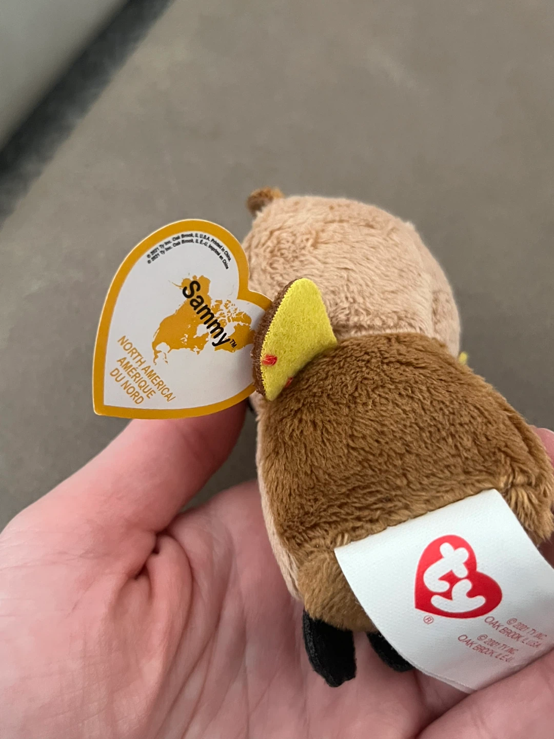 Ty Beanie Boos Sammy Owl Plush - photo 2