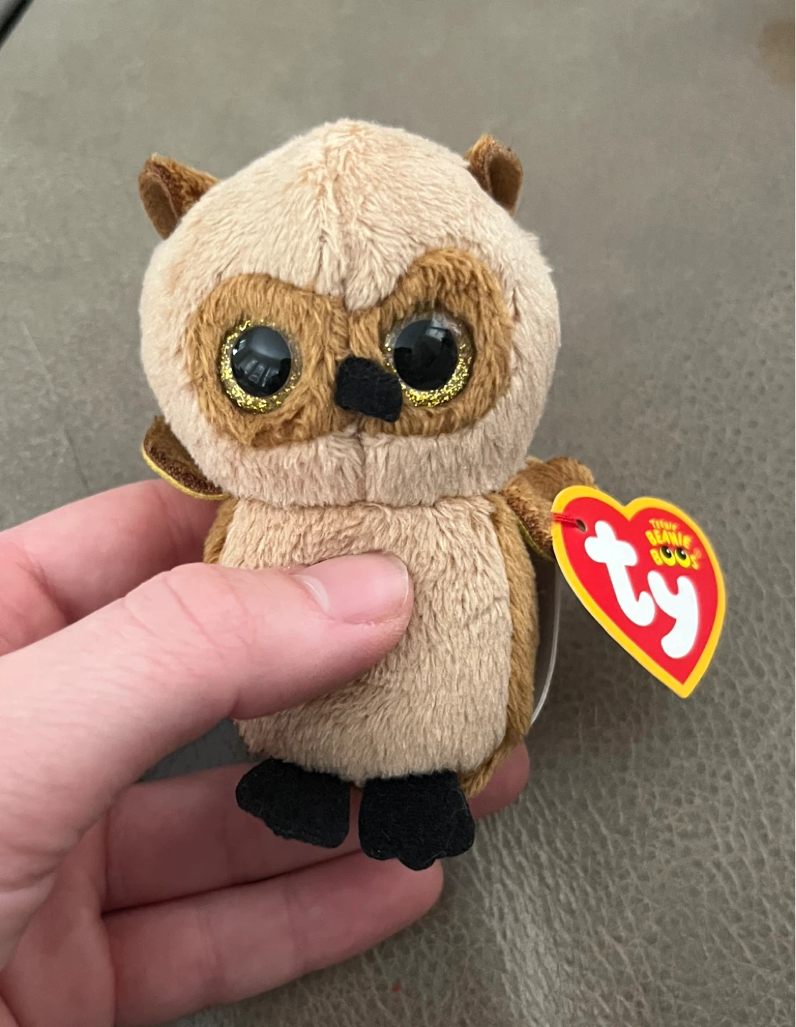 Ty Beanie Boos Sammy Owl Plush