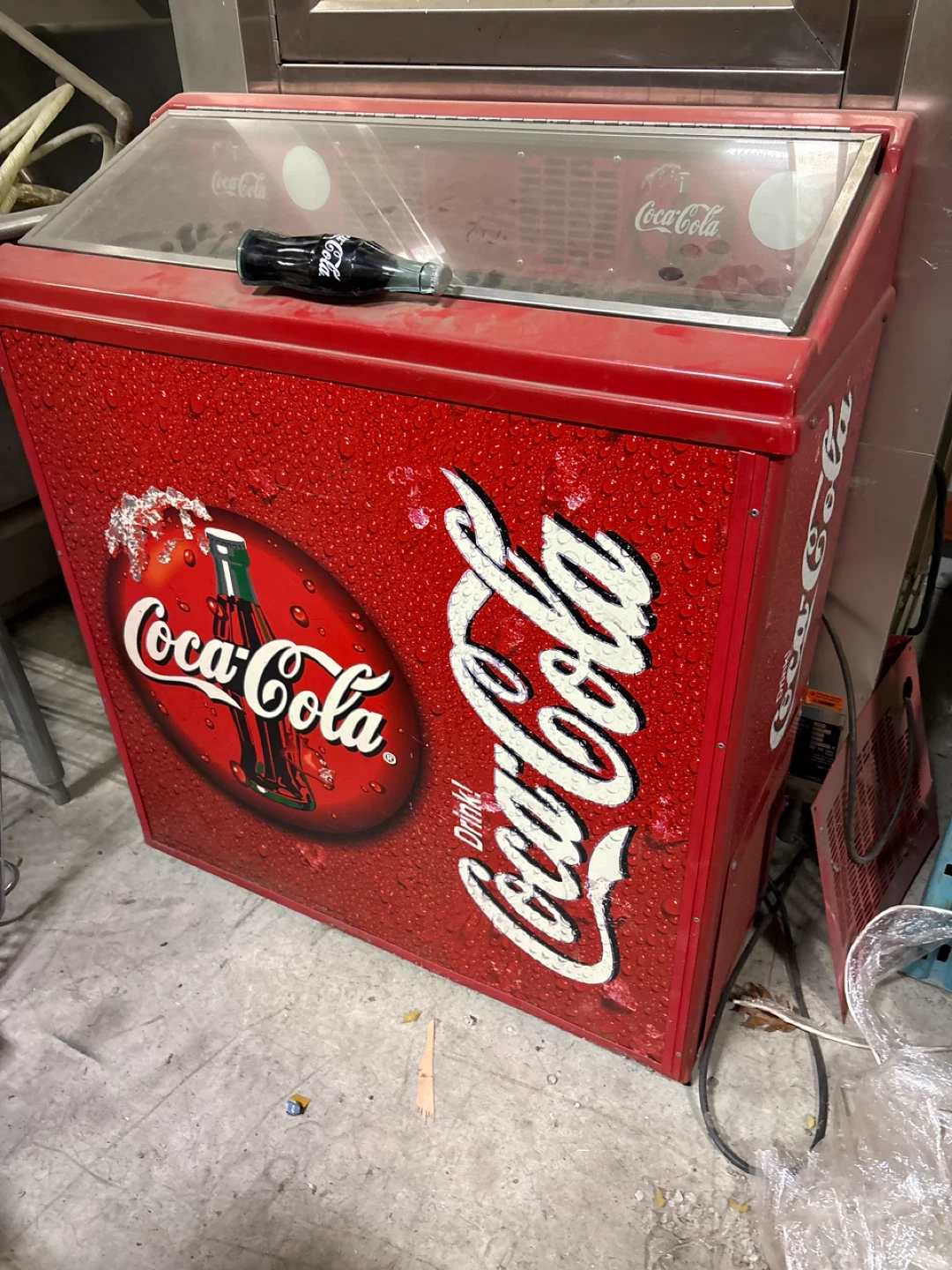 Coca-Cola Beverage Cooler Refrigerator