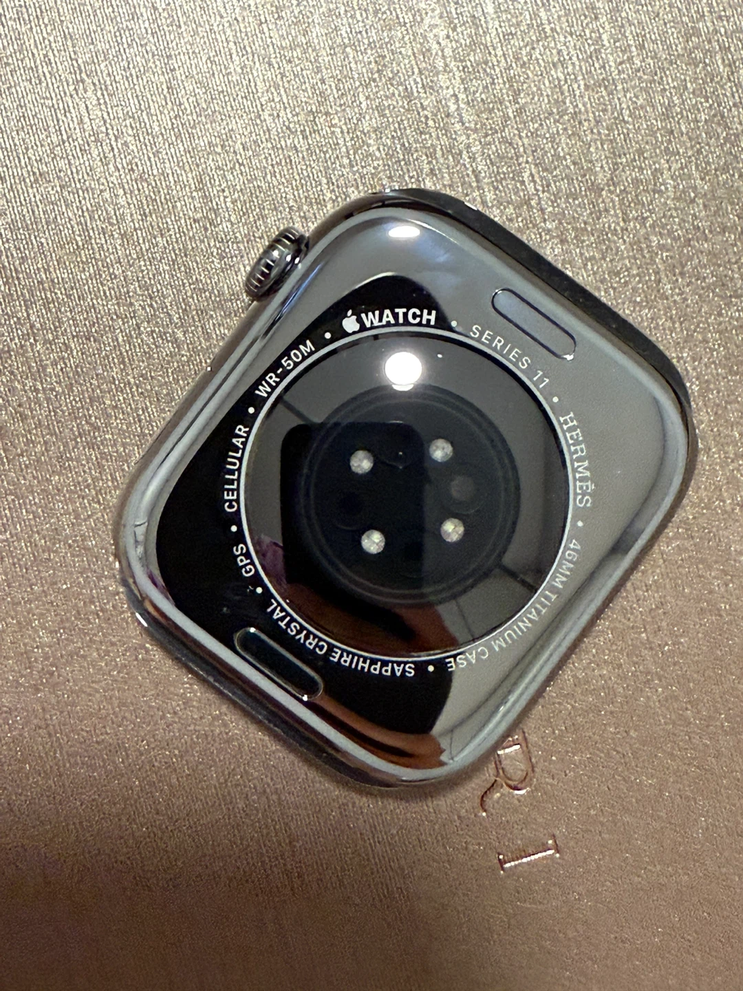Apple Watch Series 11 Hermes 46mm Titanium Case - photo 2