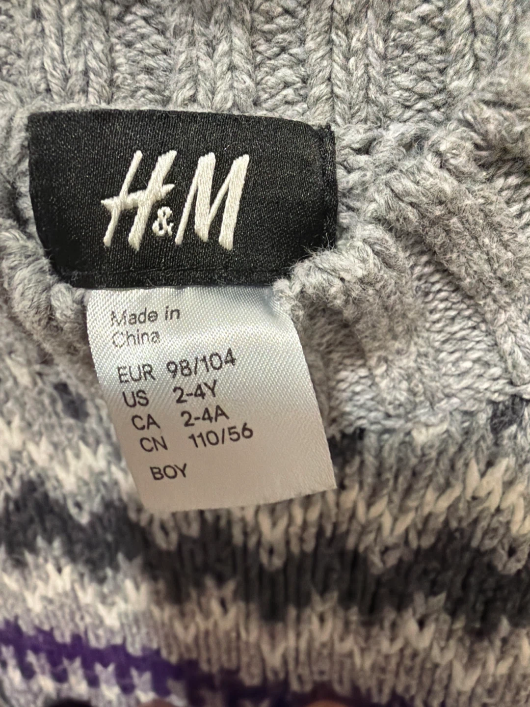 H&M Boy's Sweater - Size 2-4Y - photo 4