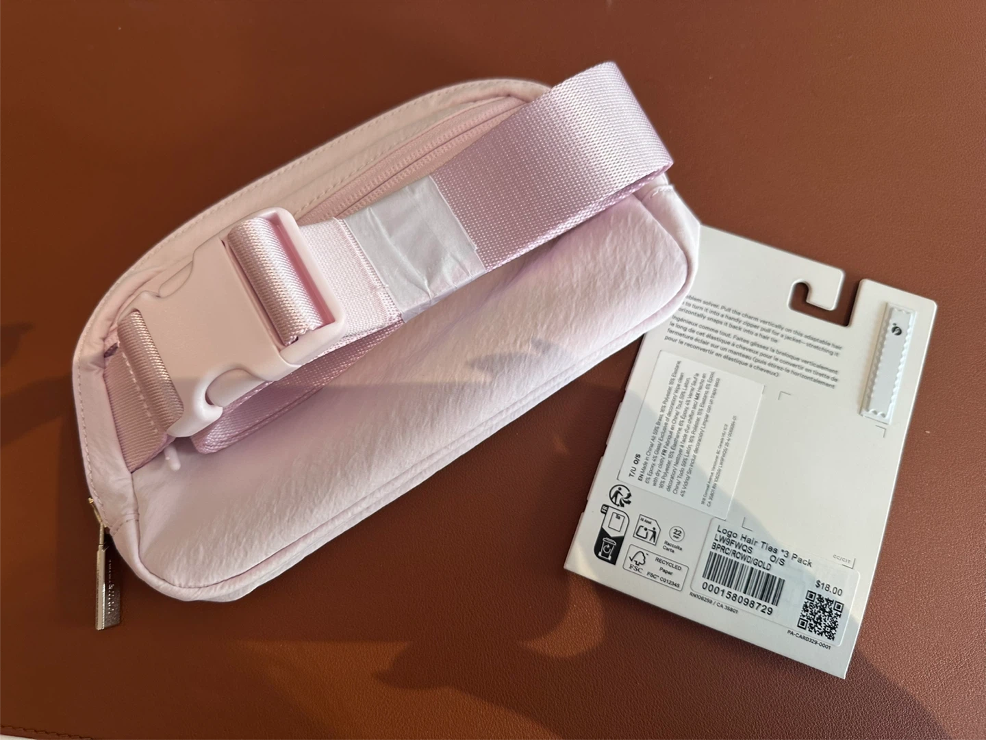 Brand New Lululemon Everywhere Belt Bag and Hair Ties - photo 3