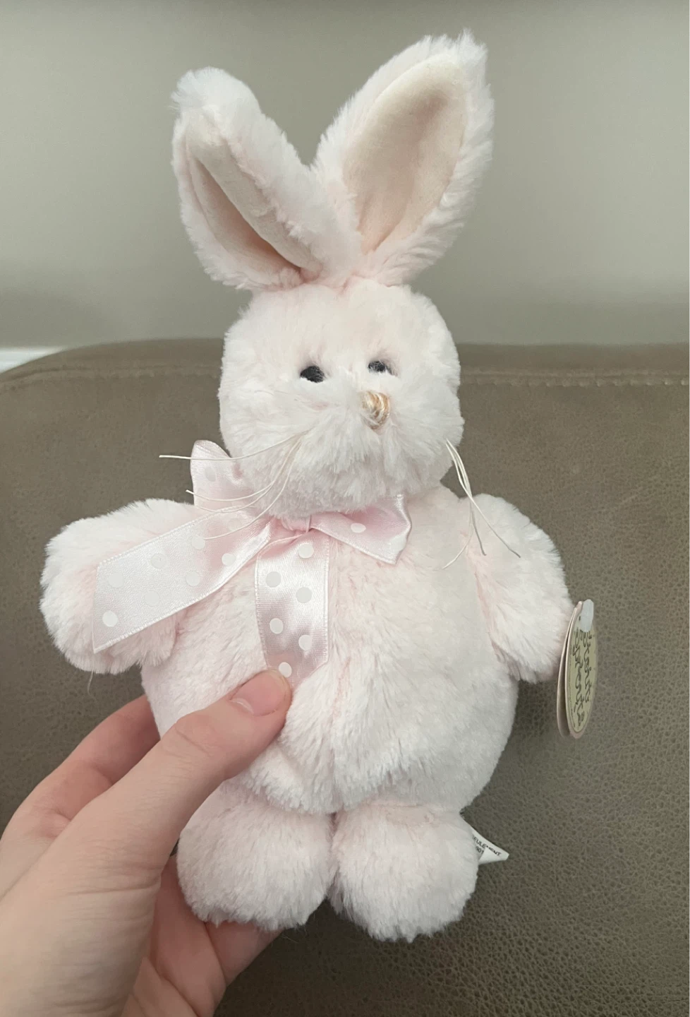 🆕Bearington Baby Collection "Cottonball" Plush Bunny