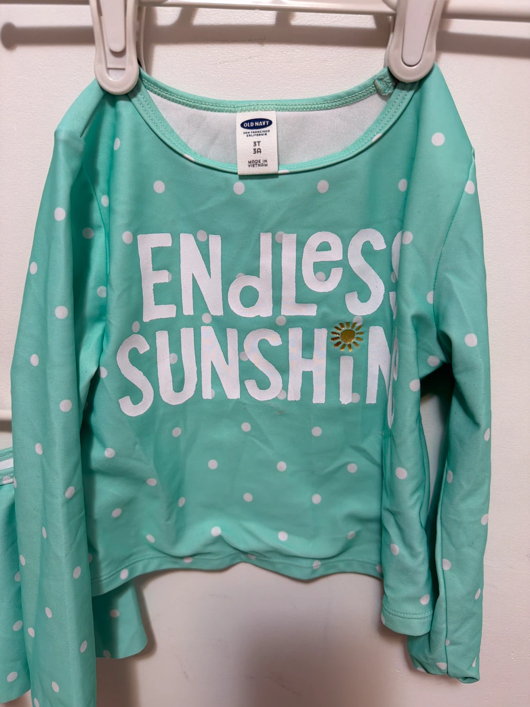 Old Navy Girls "Endless Sunshine" Swimsuit Size 3T - photo 2