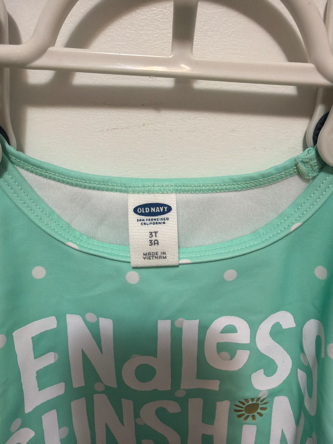 Old Navy Girls "Endless Sunshine" Swimsuit Size 3T - photo 3
