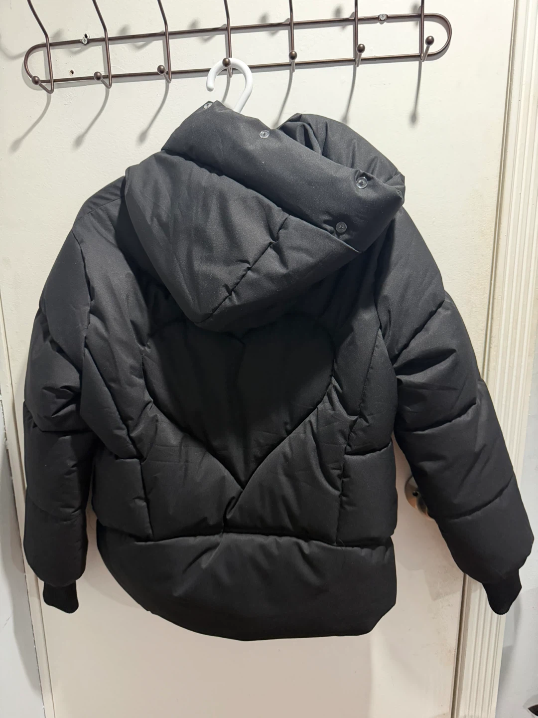 TAYISHE Black Puffer Jacket - Size L - photo 2