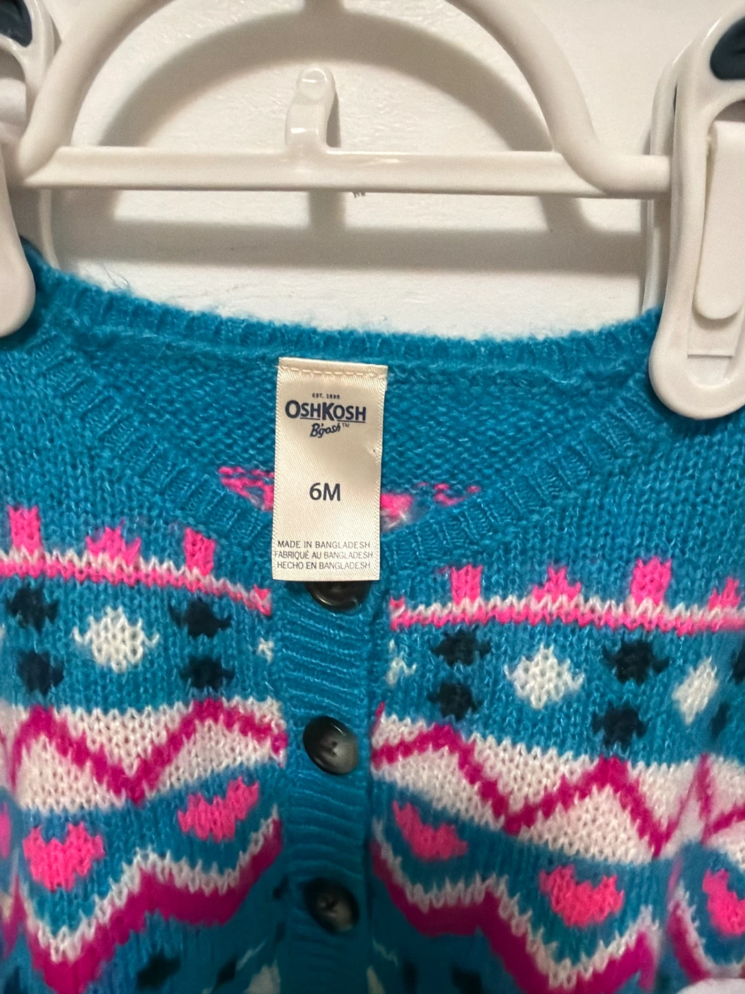 OshKosh B'gosh Baby Girls 6M Cardigan - photo 2