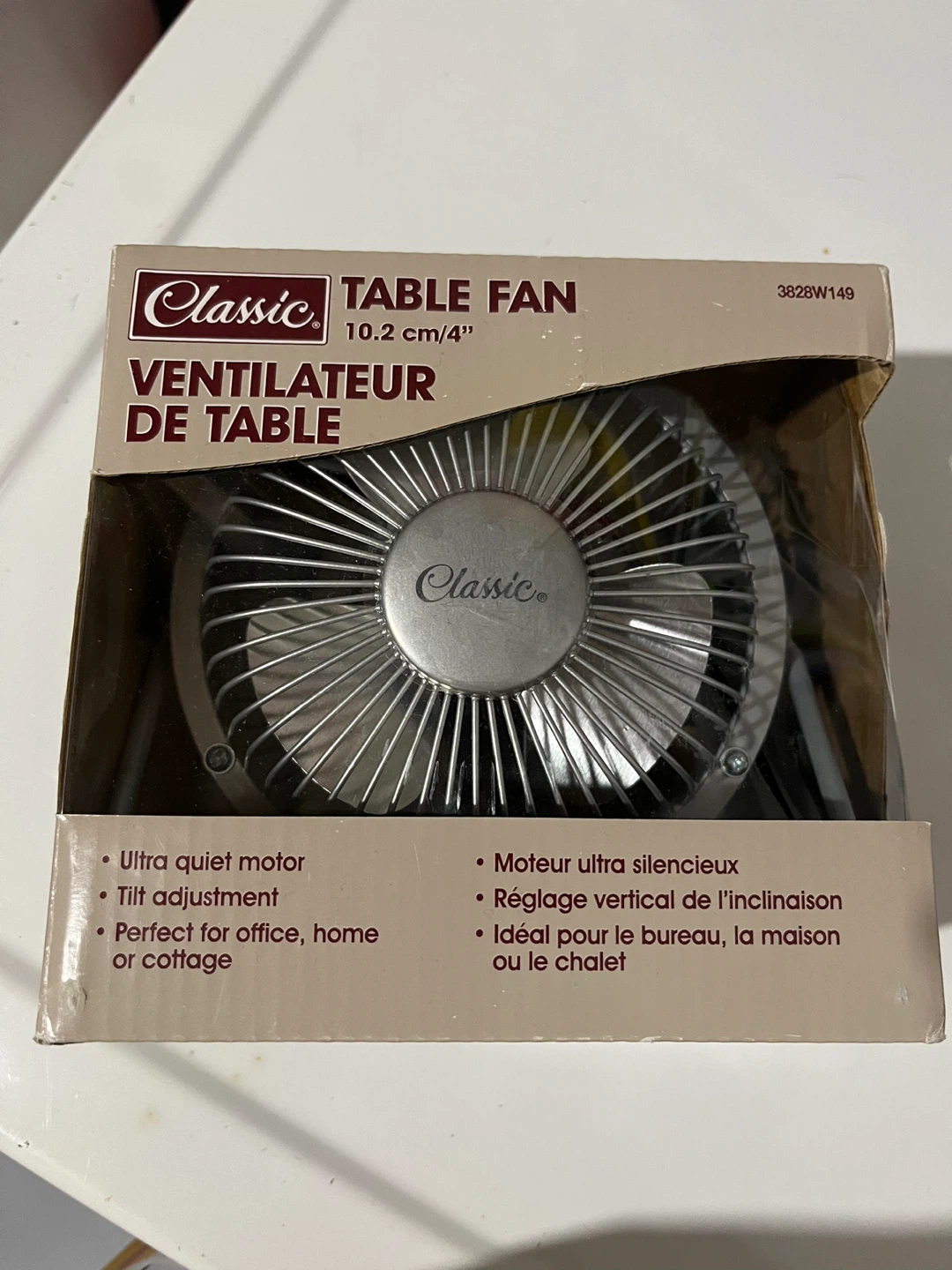 Classic Table Fan - 10.2 cm/4"
