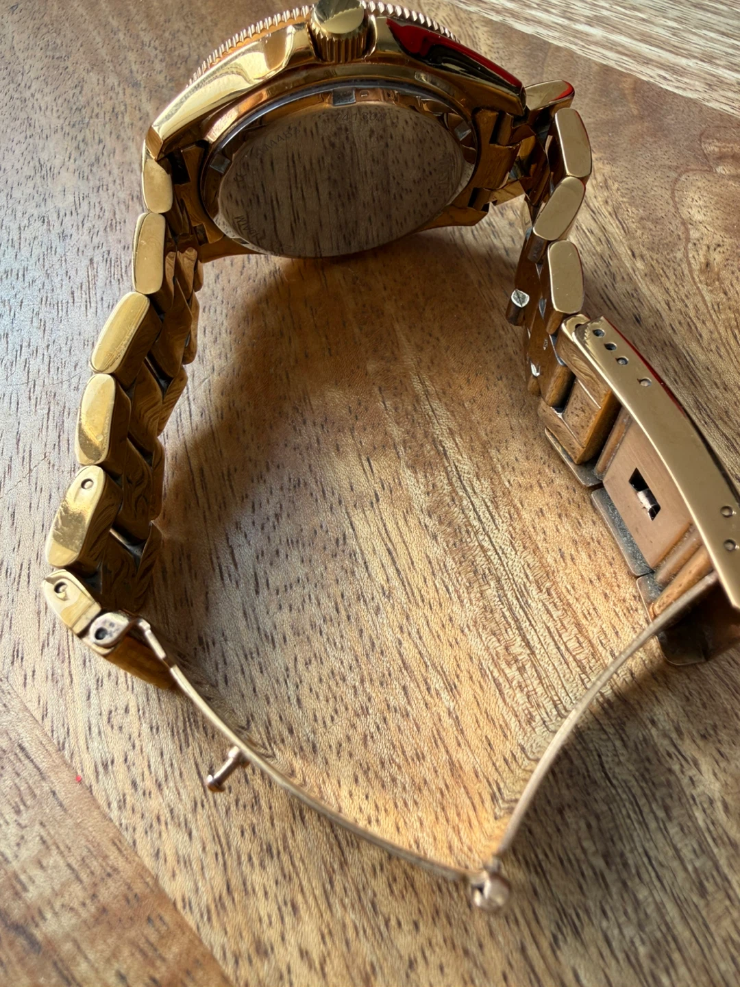 Fossil Rose Gold Tone Stainless Steel Watch with Crystal Bezel - photo 3