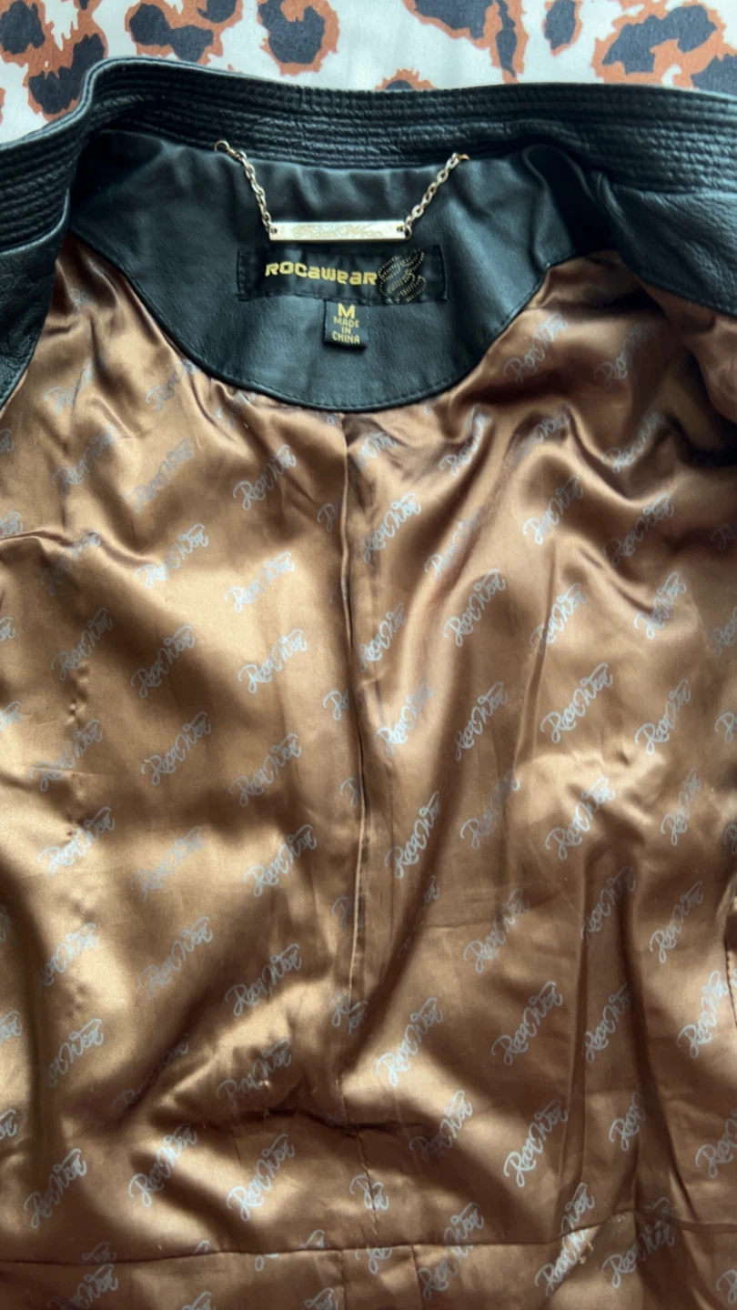 Rocawear Leather Jacket - Size M - photo 4