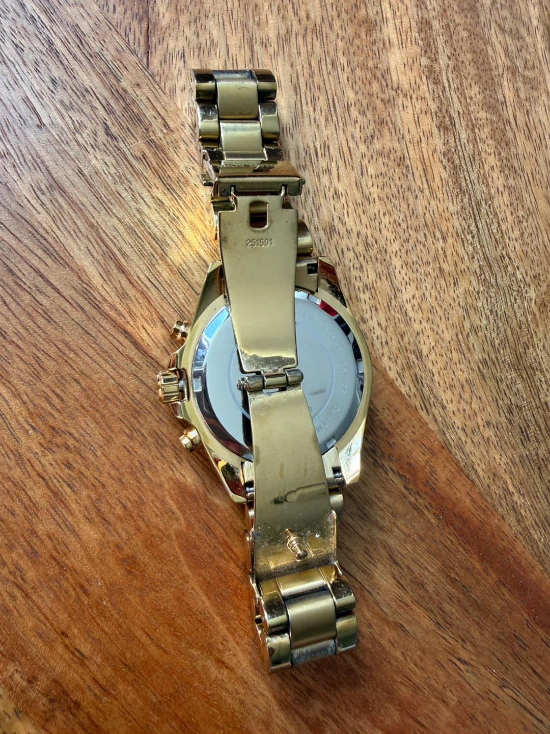 Michael Kors Gold Chronograph Watch MK-5705 - photo 4