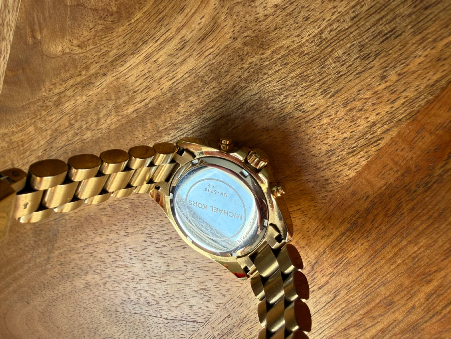 Michael Kors Gold Chronograph Watch MK-5705 - photo 3