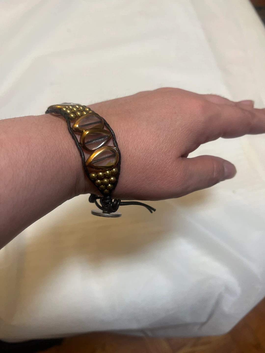 Bohemian Beaded Wrap Bracelet with Tassel