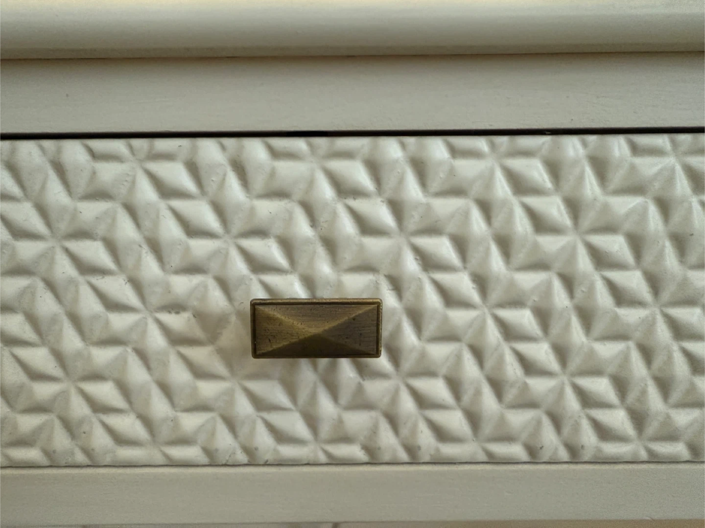 White Console Table with Two Drawers - photo 3