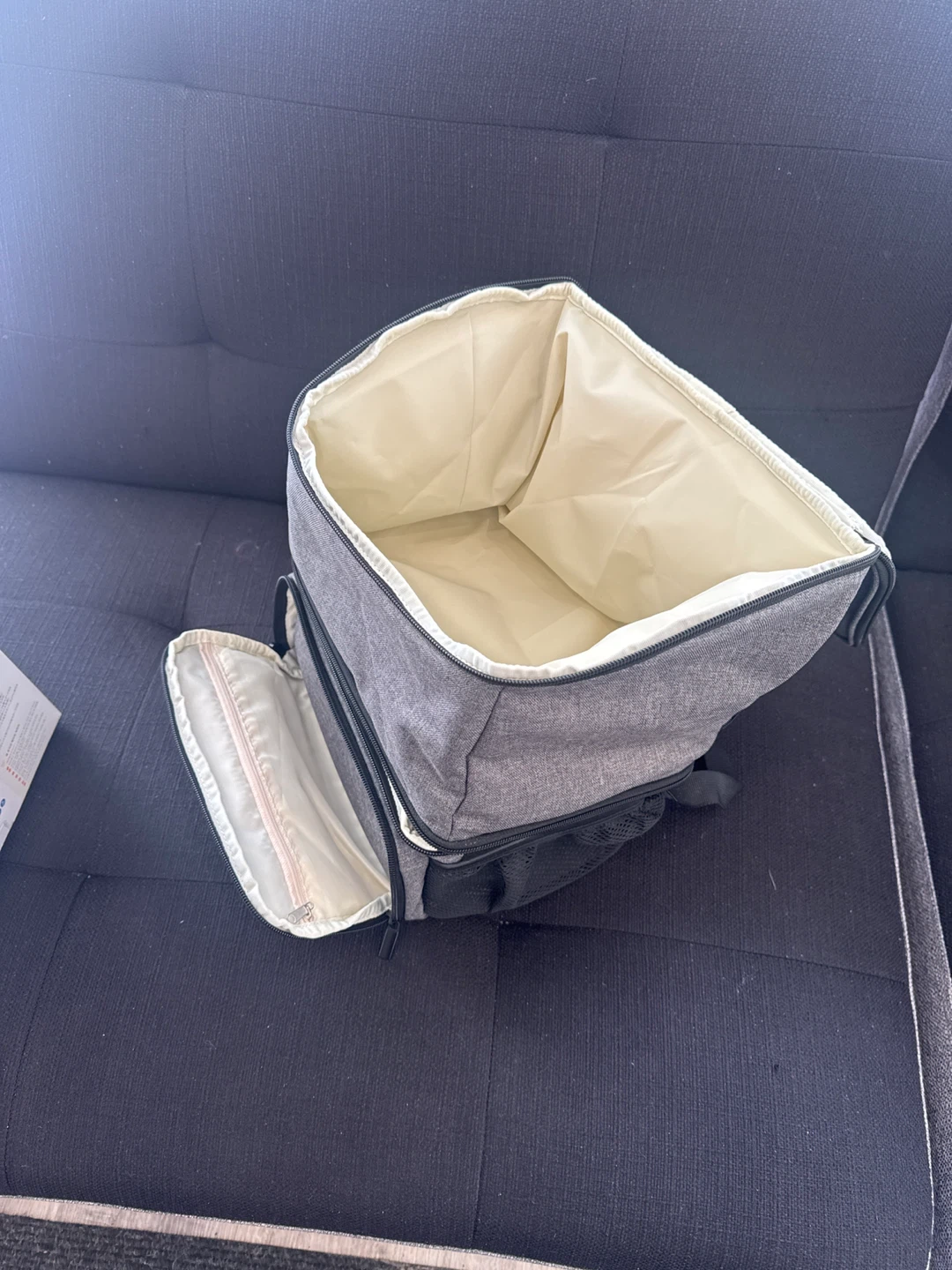 Grey Insulated Lunch Backpack - photo 4