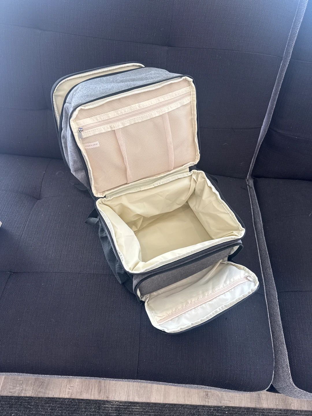 Grey Insulated Lunch Backpack - photo 3