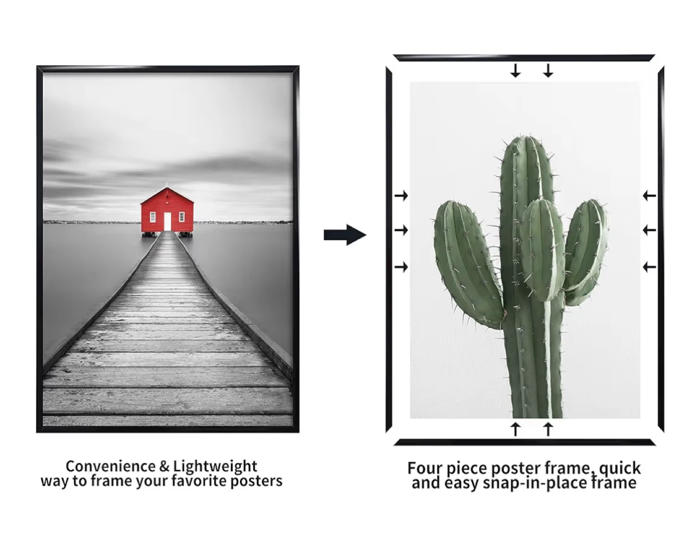 18" x 24" Poster Frame - Black - photo 3