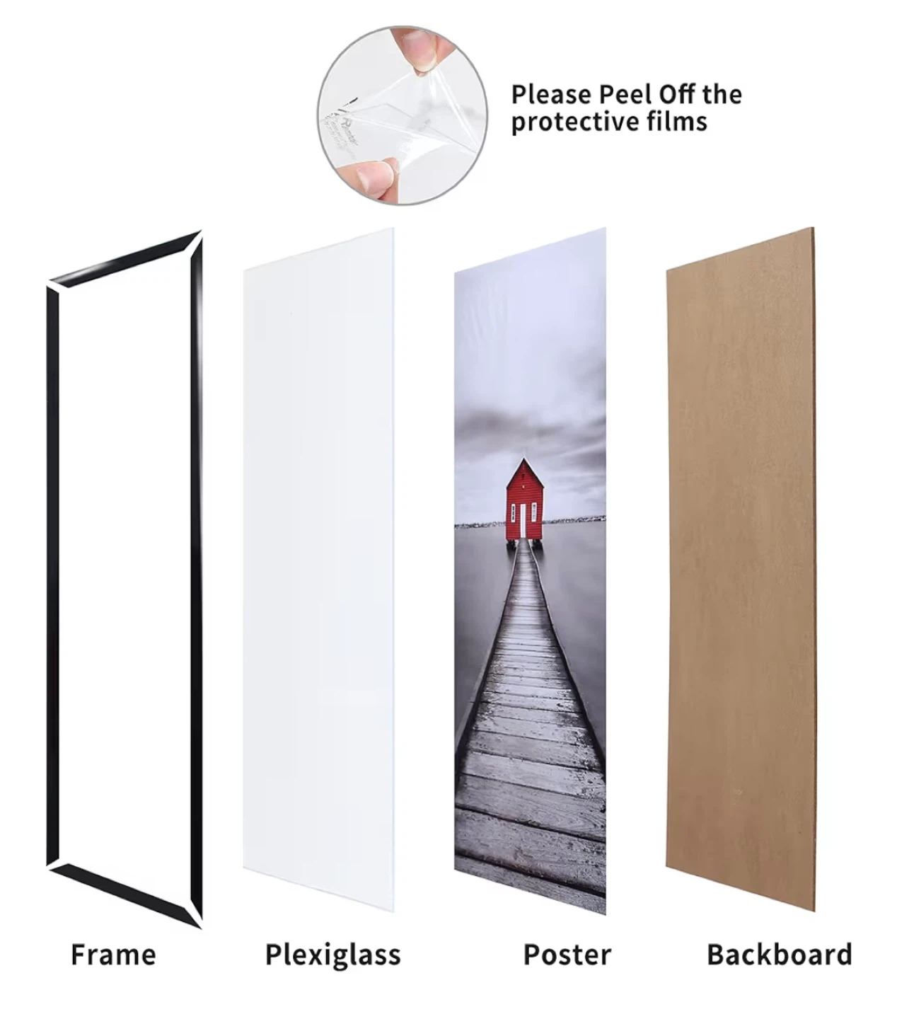 18" x 24" Poster Frame - Black - photo 4