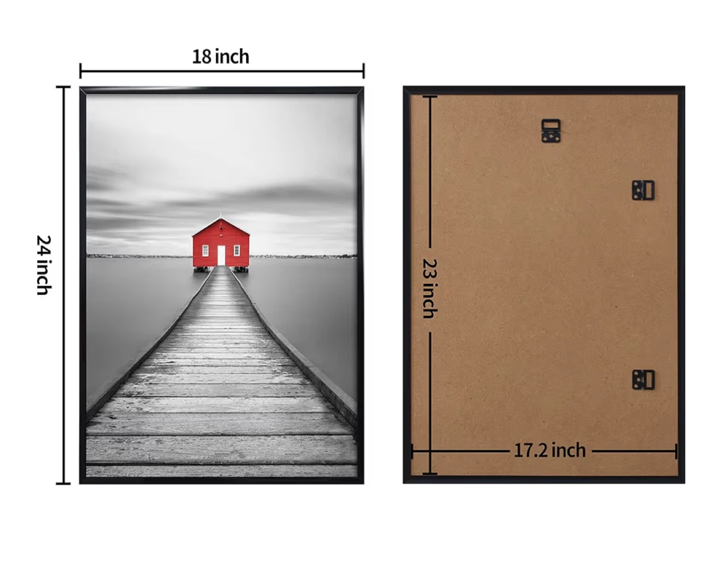 18" x 24" Poster Frame - Black - photo 2