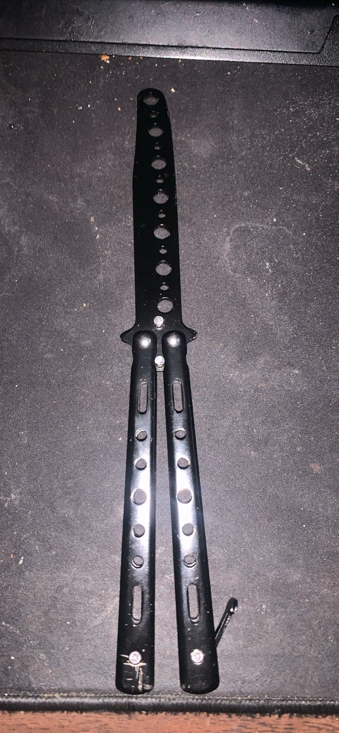 Black Butterfly Knife Trainer - photo 2
